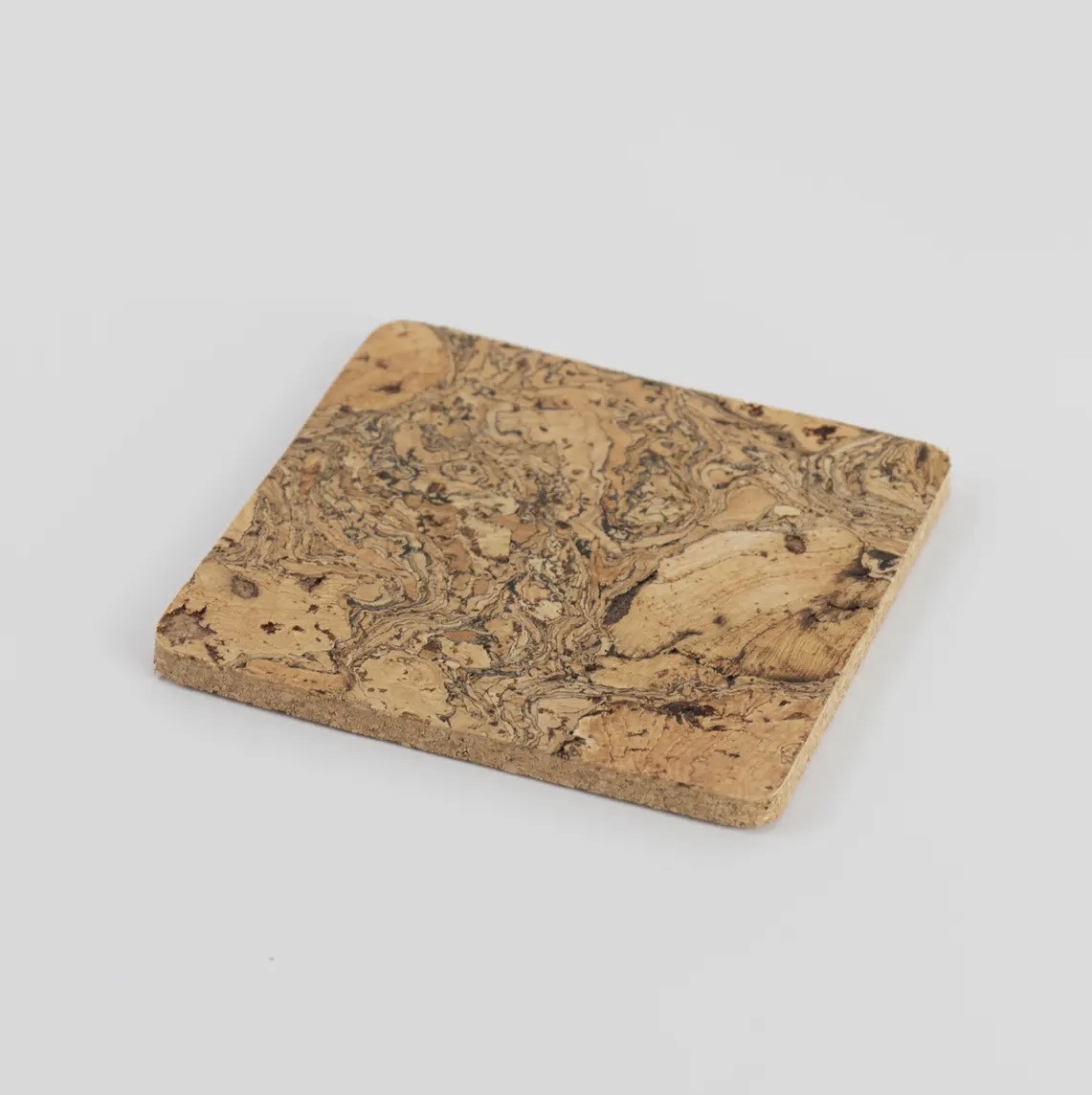 Natural Cork Coasters - Set of 4 Square - Image 5