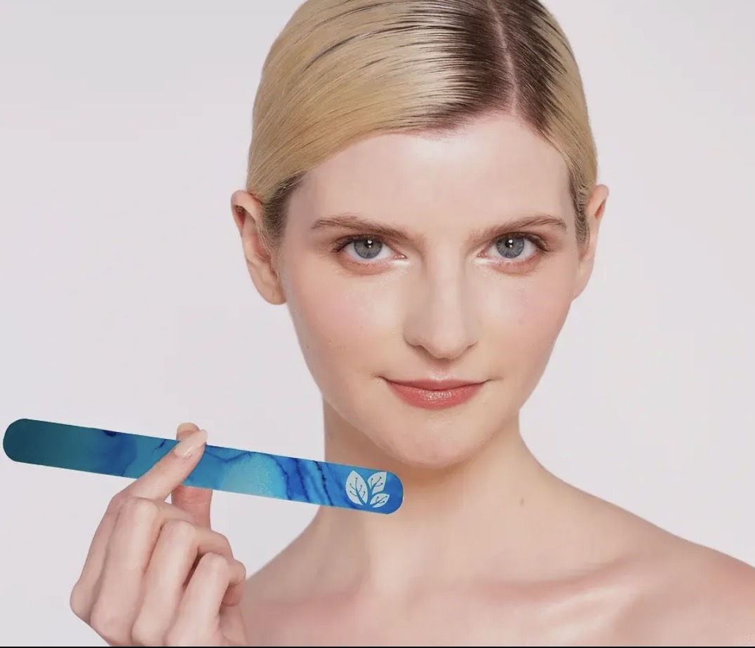 Earthy Crystal Glass Nail File